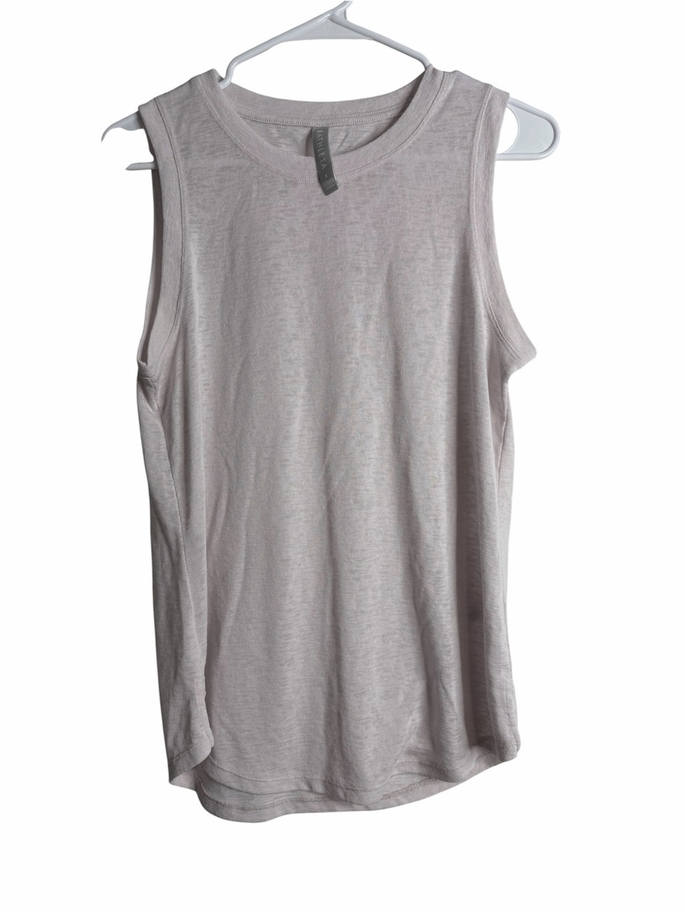 Athleta light Gray Sleeveless Tank Top Small – Activewear, Gym , Yoga, Running
